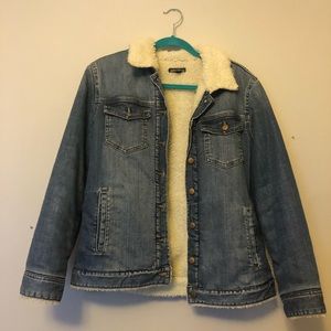 Sherpa Jean Jacket